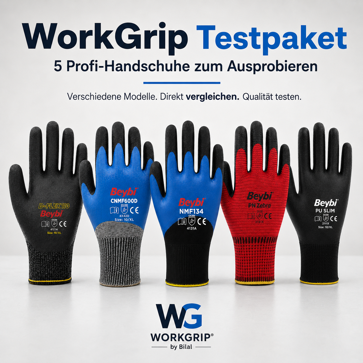 WorkGrip Testpaket