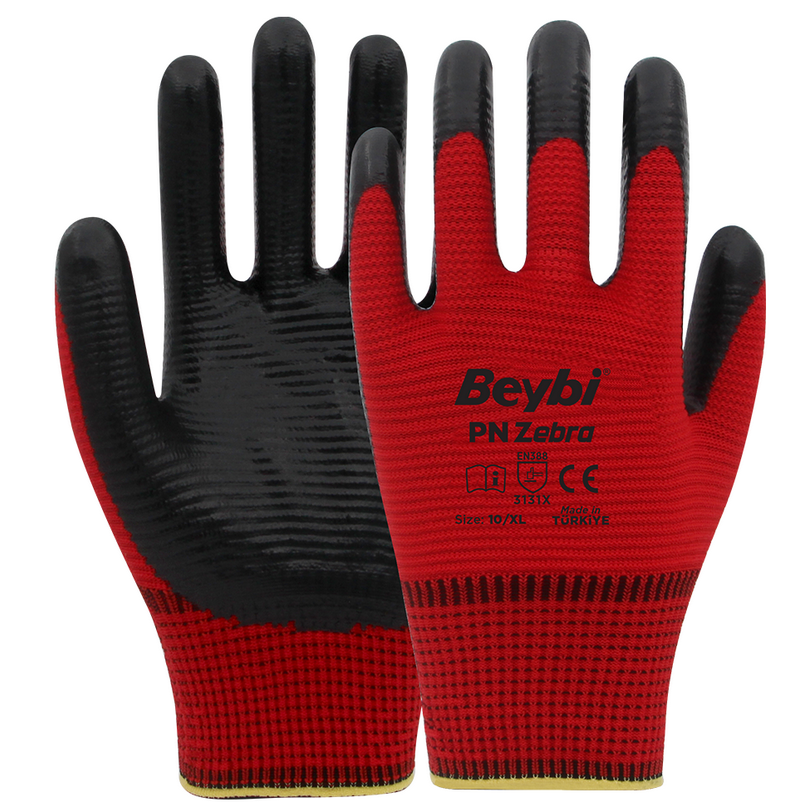 WorkGrip Basic PN Zebra – Nitril Arbeitshandschuh